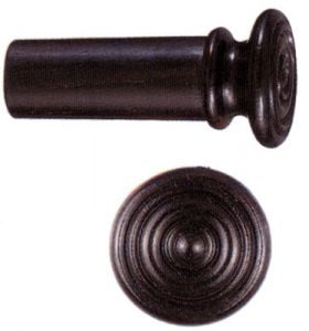 Tempel Vln.Endpin, grooved, Eb