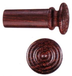 Tempel Vln.Endpin, grooved, Rw