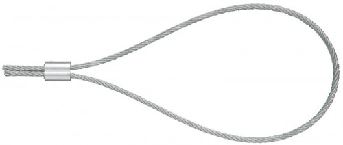 Bass tailwire, with crimp
