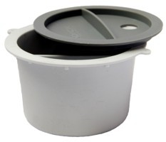 Glue Container w/lid, 2section