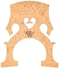 Despiau ** Cello bridge, low arch, French