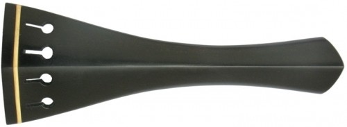Tempel Hill Style Viola Tailpiece, Ebony with Boxwood fret