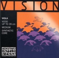 Vision Viola G, silver/perlon