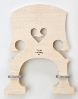 Bausch Bass Bridge with adjusters 