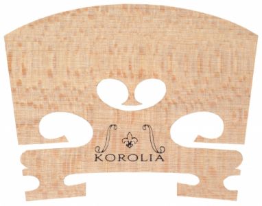 KOROLIA* Violin Bridge, Precut, Low