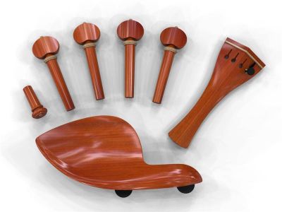 B&C Hill Viola Set, Pernambuco/Boxwood