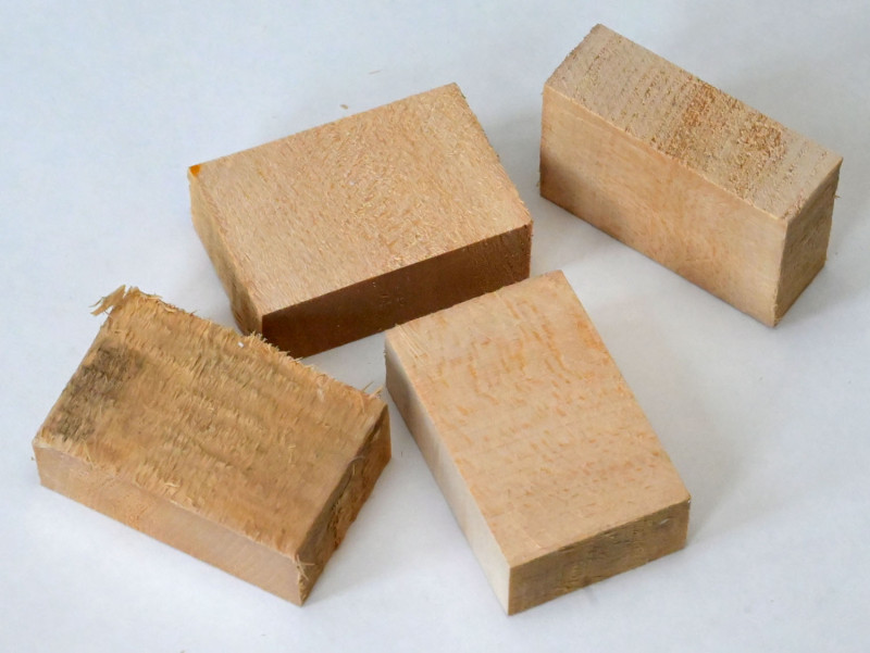 Viola block material, Linden