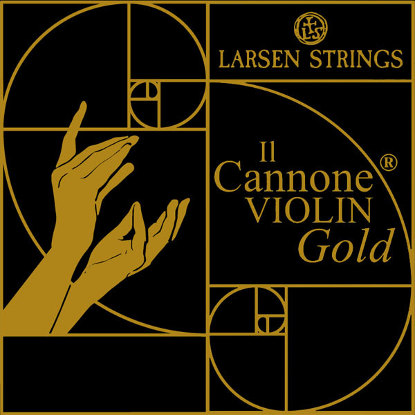 Larsen Il Cannone GOLD Violin SET