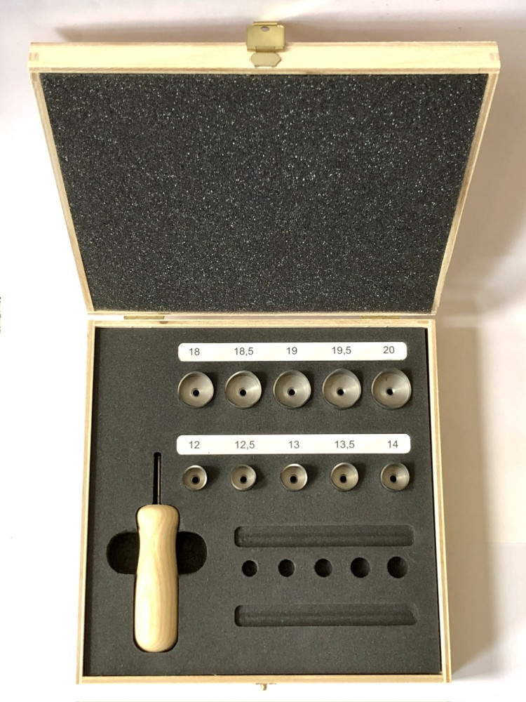 F-hole cutter SET cello