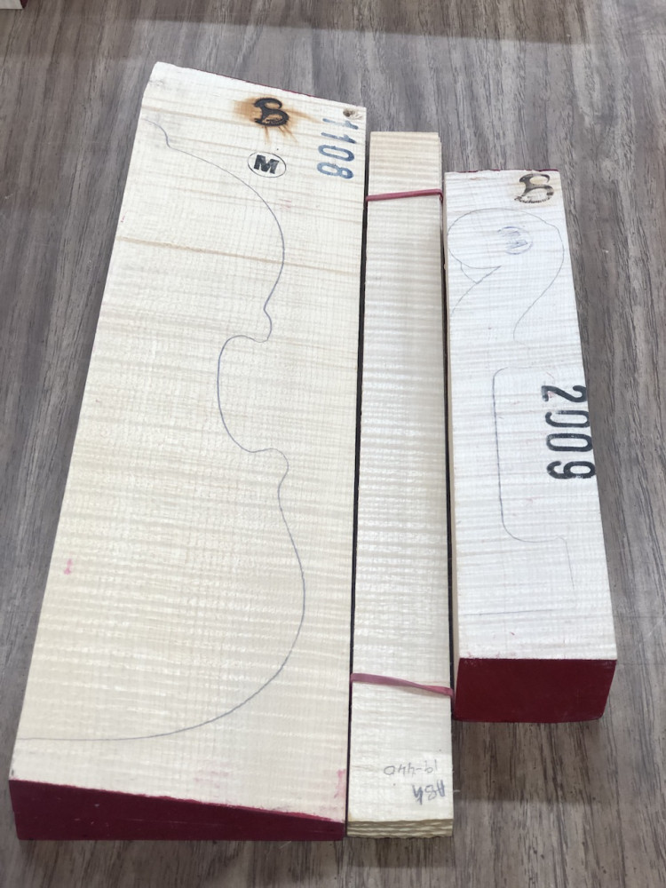 Bachmann Balkan Maple Violin SET