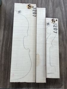 Bachmann Balkan Maple Violin SET