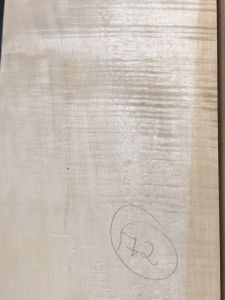 Balkan Maple Cello Back, choice AS PICTURED