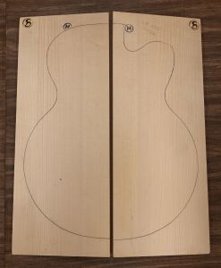 Archtop Guitar Spruce Guitar Top, Master